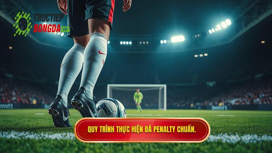 2. Quy trình thực hiện đá Penalty chuẩn.