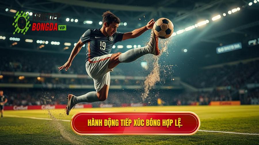 3. Hành động tiếp xúc bóng hợp lệ.