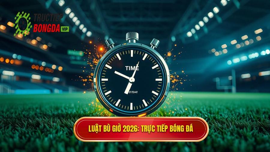 Luật bù giờ 2026_ TRỰC TIẾP BÓNG ĐÁ