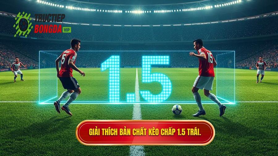 Hiểu rõ bản chất của kèo chấp 1.5 trái