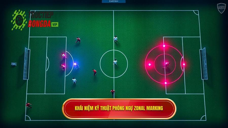 Kỹ thuật phòng ngự zonal marking là gì?
