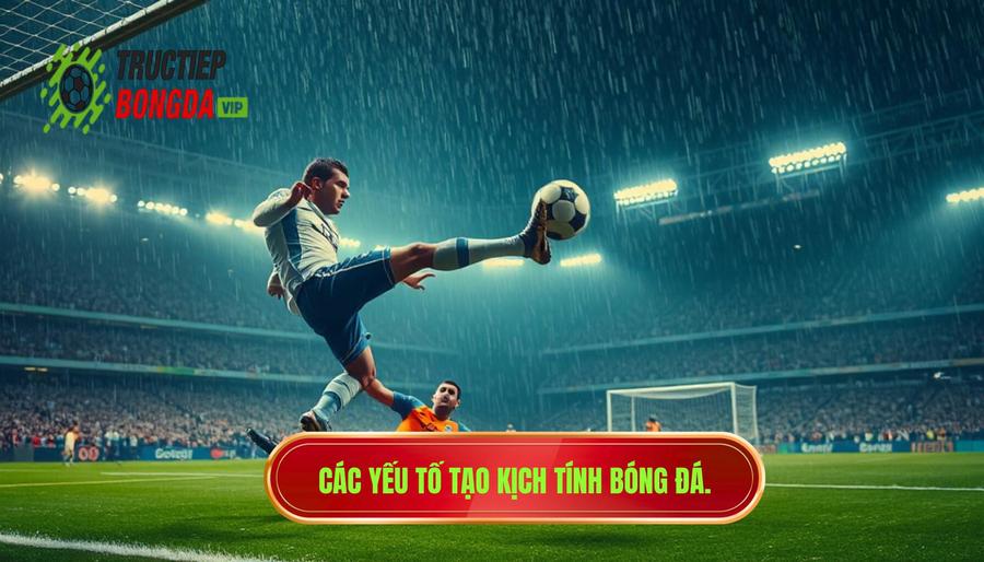 Phân tích các yếu tố tạo nên kịch tính trong bóng đá