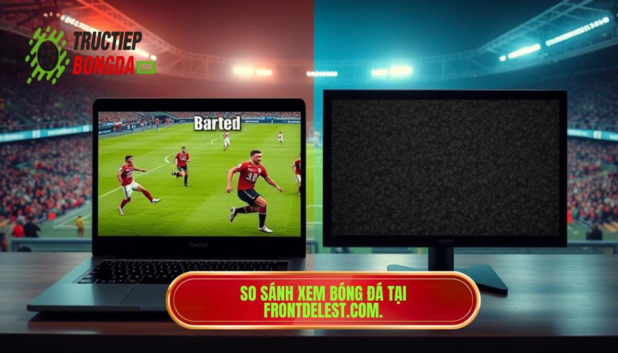Bảng so sánh trải nghiệm xem bóng đá tại frontdelest.com và các nền tảng khác